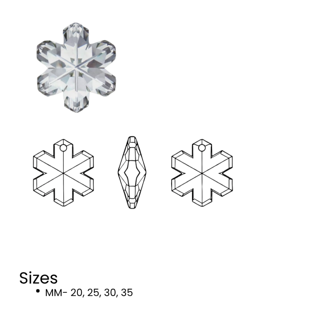 43376704 snowflake pendant