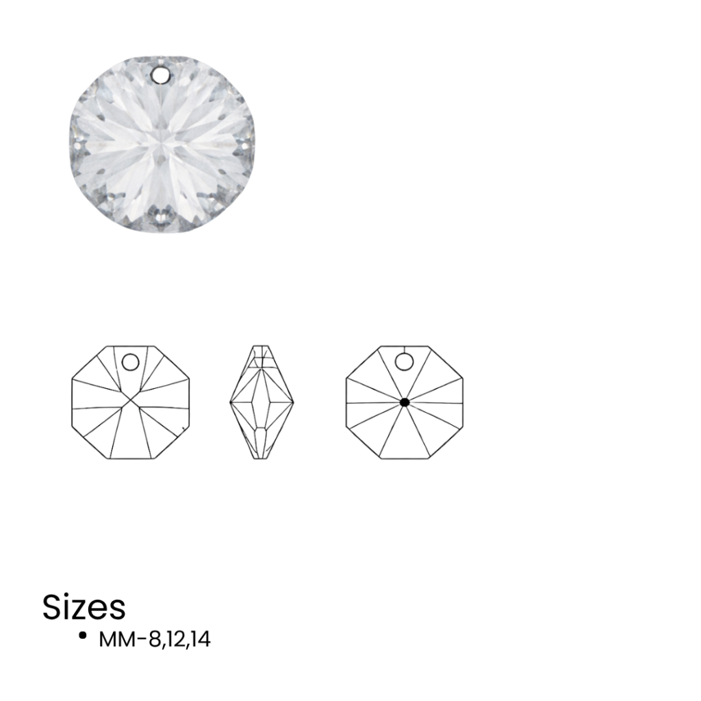43386401 octagon pendant
