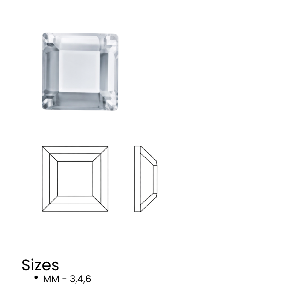 43822400 square flat back