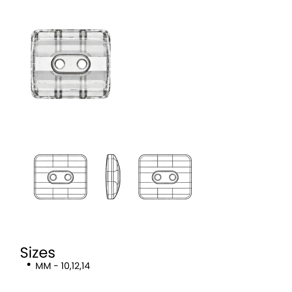 43873037 crystal button square