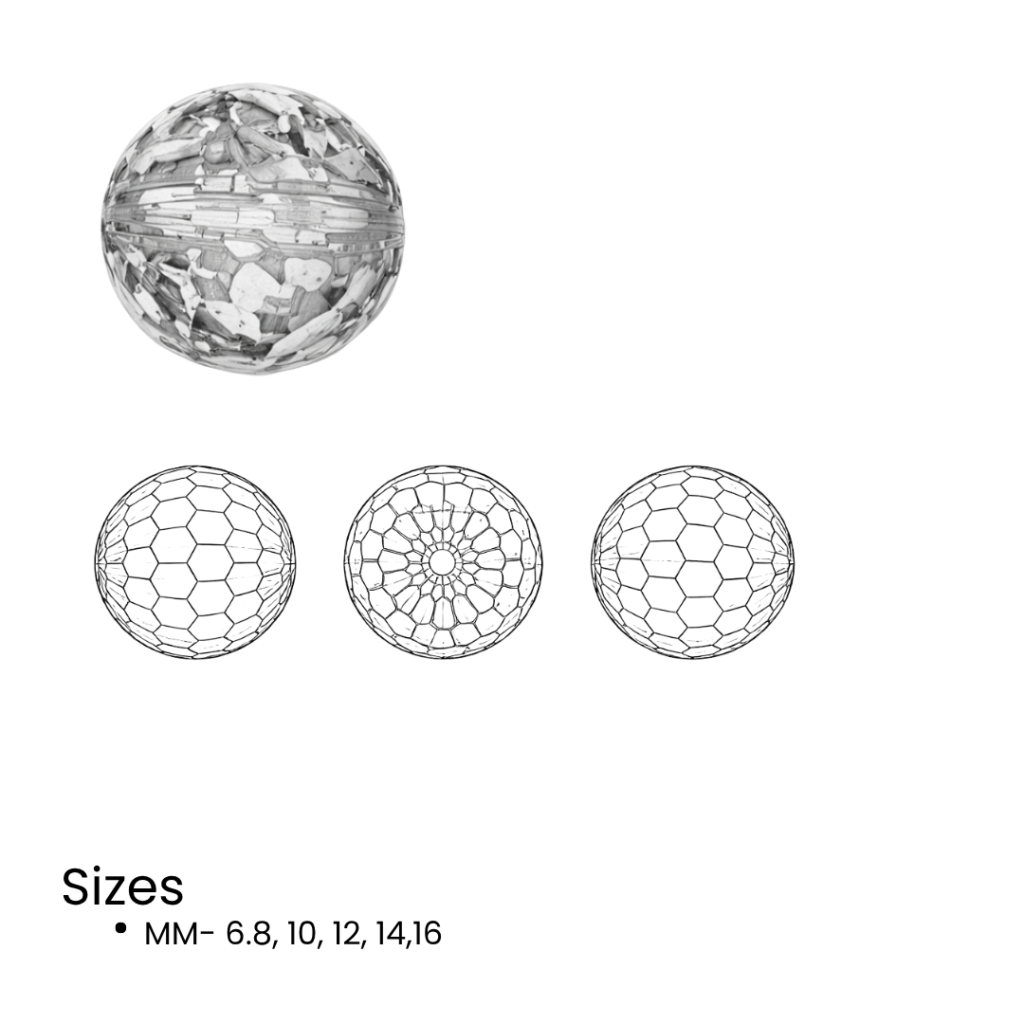 45115003 premium cut round beads