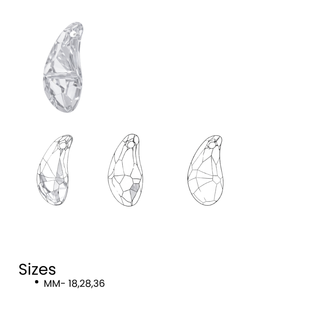 45155530 aquiline bead (centre hole)