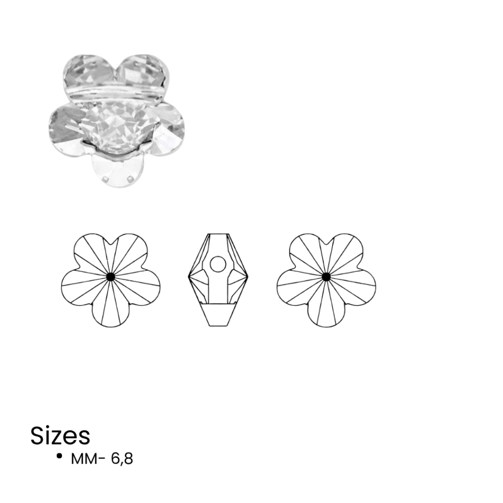 45185744 flower bead